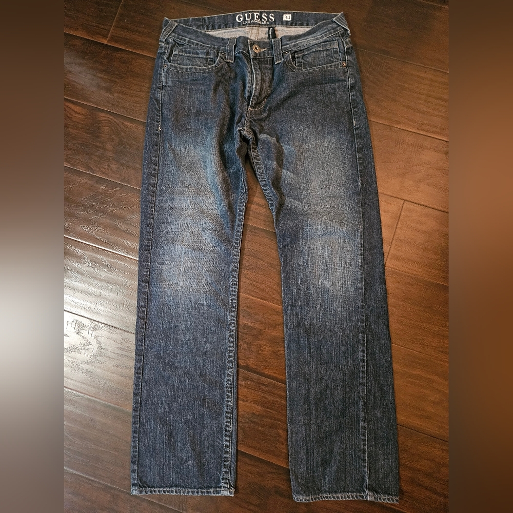 GUESS Mens Blue Jeans size: 34x32